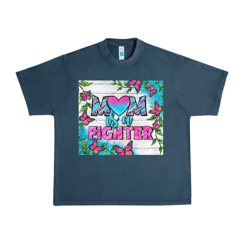 Mom Is A Fighter Tumbler Urban Heavy Tee by BundleAndBundleShop | Teevron