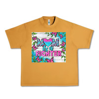 Peanut Butter Mom Is A Fighter Tumbler Urban Heavy Tee - BundleAndBundleShop
