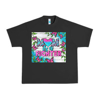 Pigment Black Mom Is A Fighter Tumbler Urban Heavy Tee - BundleAndBundleShop