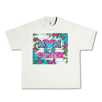 Pistachio Mom Is A Fighter Tumbler Urban Heavy Tee - BundleAndBundleShop