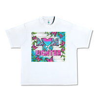 White Mom Is A Fighter Tumbler Urban Heavy Tee - BundleAndBundleShop