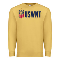 Antique Gold uswnt champion Premium Sweatshirt - linhVisuals