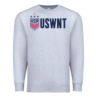 Heather Grey uswnt champion Premium Sweatshirt - linhVisuals