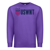 Purple uswnt champion Premium Sweatshirt - linhVisuals