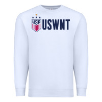 White uswnt champion Premium Sweatshirt - linhVisuals