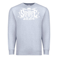 Heather Grey santa fe klan merch santa  , Premium Sweatshirt - linhVisuals