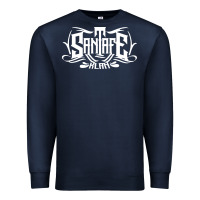 Navy santa fe klan merch santa  , Premium Sweatshirt - linhVisuals