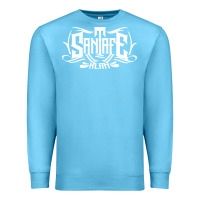 Ocean Blue santa fe klan merch santa  , Premium Sweatshirt - linhVisuals