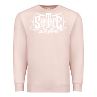 Pale Pink santa fe klan merch santa  , Premium Sweatshirt - linhVisuals