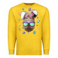 Lemon rhino easter bunny ears funny easter eggs hunting sweatshirt Premium Sweatshirt - linhVisuals
