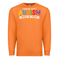 Carrot someone with autism makes me proud Premium Sweatshirt - linhVisuals