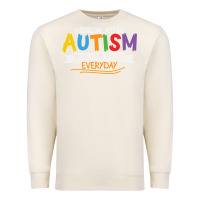 Sandshell someone with autism makes me proud Premium Sweatshirt - linhVisuals