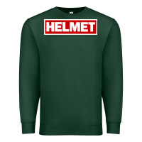 Sports Green Meantime Helmet Premium Sweatshirt - linhVisuals