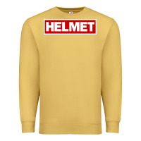 Antique Gold Meantime Helmet Premium Sweatshirt - linhVisuals