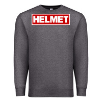 Charcoal Heather Meantime Helmet Premium Sweatshirt - linhVisuals