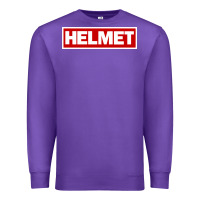 Purple Meantime Helmet Premium Sweatshirt - linhVisuals