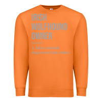 Carrot irish wolfhound dog funny classic Premium Sweatshirt - linhVisuals