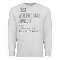 Dove Grey irish wolfhound dog funny classic Premium Sweatshirt - linhVisuals