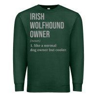 Sports Green irish wolfhound dog funny classic Premium Sweatshirt - linhVisuals