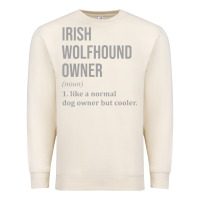 Sandshell irish wolfhound dog funny classic Premium Sweatshirt - linhVisuals