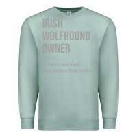 Seafoam irish wolfhound dog funny classic Premium Sweatshirt - linhVisuals