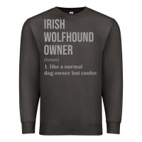 Smoke irish wolfhound dog funny classic Premium Sweatshirt - linhVisuals