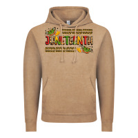 Colorful Juneteenth Celebration Art Vintage Hoodie | Teevron