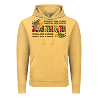 Vintage Mustard colorful juneteenth celebration art Vintage Hoodie - LillyAllenDesigns