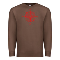 Chestnut compass Premium Sweatshirt - linhVisuals