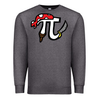 Charcoal Heather pi pirate Premium Sweatshirt - linhVisuals
