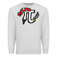 Dove Grey pi pirate Premium Sweatshirt - linhVisuals