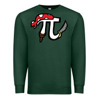 Sports Green pi pirate Premium Sweatshirt - linhVisuals