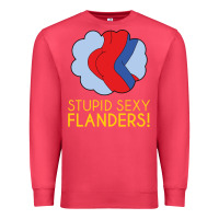 Cardinal stupid sexy flanders! Premium Sweatshirt - linhVisuals