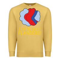 Antique Gold stupid sexy flanders! Premium Sweatshirt - linhVisuals