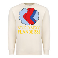 Sandshell stupid sexy flanders! Premium Sweatshirt - linhVisuals