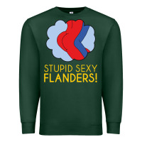 Sports Green stupid sexy flanders! Premium Sweatshirt - linhVisuals