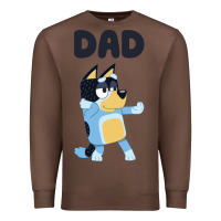 Chestnut Bluey Dad Premium Sweatshirt - linhVisuals