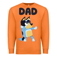 Carrot Bluey Dad Premium Sweatshirt - linhVisuals