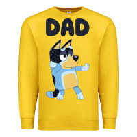 Lemon Bluey Dad Premium Sweatshirt - linhVisuals