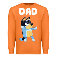 Carrot Bluey Dad Premium Sweatshirt - linhVisuals