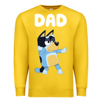 Lemon Bluey Dad Premium Sweatshirt - linhVisuals