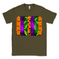 Army Green halloween brushstroke Classic Tee - Jasminsmagicworld