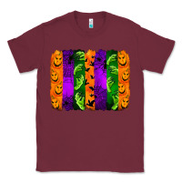 Burgundy halloween brushstroke Classic Tee - Jasminsmagicworld