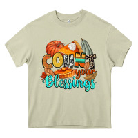 Mossy count your blessings Heavy Core Tee - CowGirlArtShop