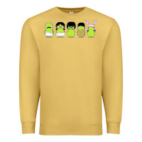 Antique Gold newbobs burgers Premium Sweatshirt - linhVisuals