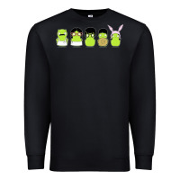 Black newbobs burgers Premium Sweatshirt - linhVisuals