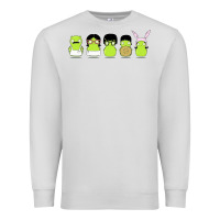 Dove Grey newbobs burgers Premium Sweatshirt - linhVisuals