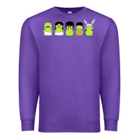 Purple newbobs burgers Premium Sweatshirt - linhVisuals
