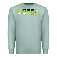 Seafoam newbobs burgers Premium Sweatshirt - linhVisuals