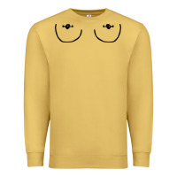 Antique Gold newboobs piercings Premium Sweatshirt - linhVisuals